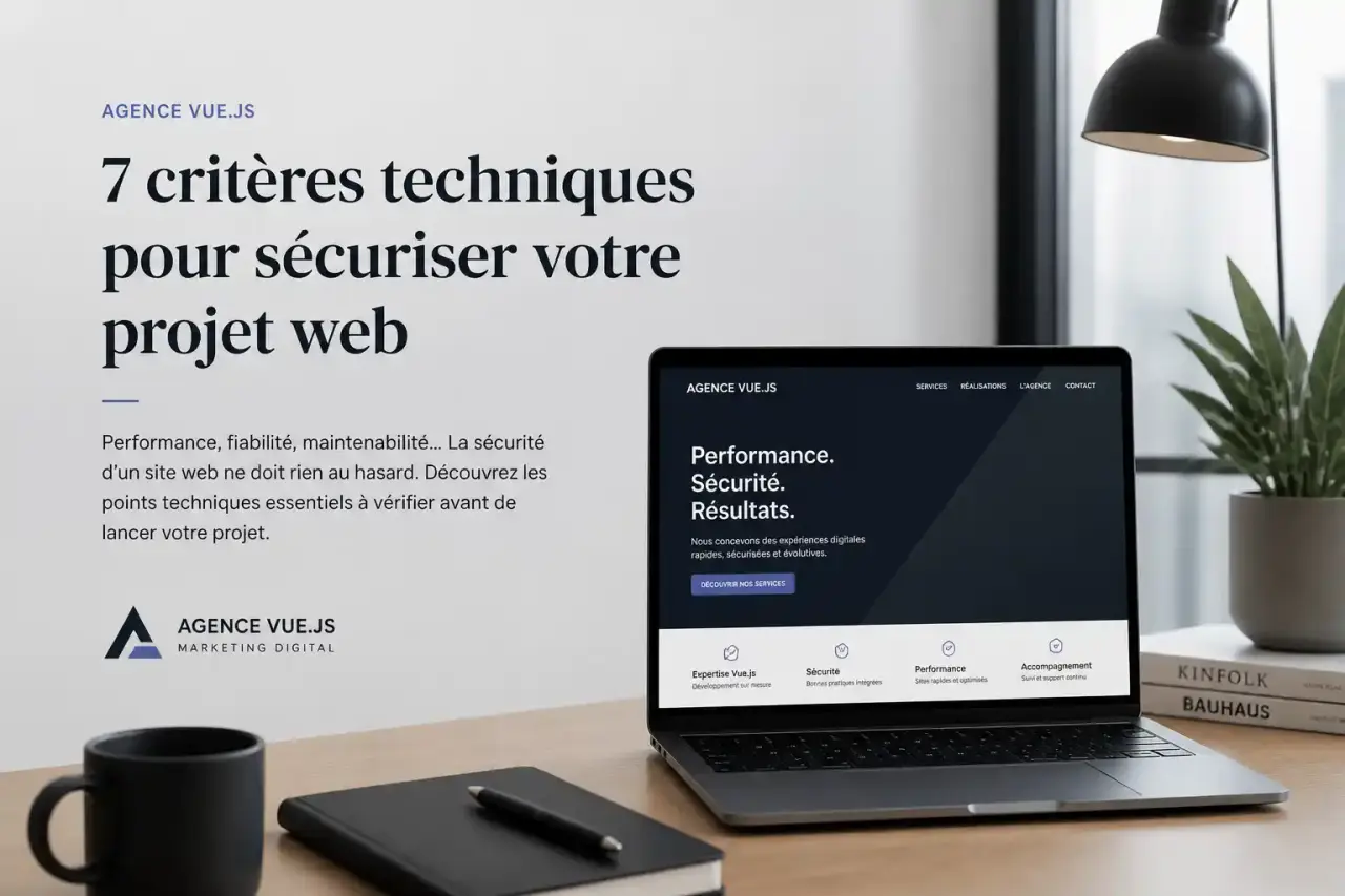 Agence Vue.js : 7 critères techniques pour sécuriser votre projet web