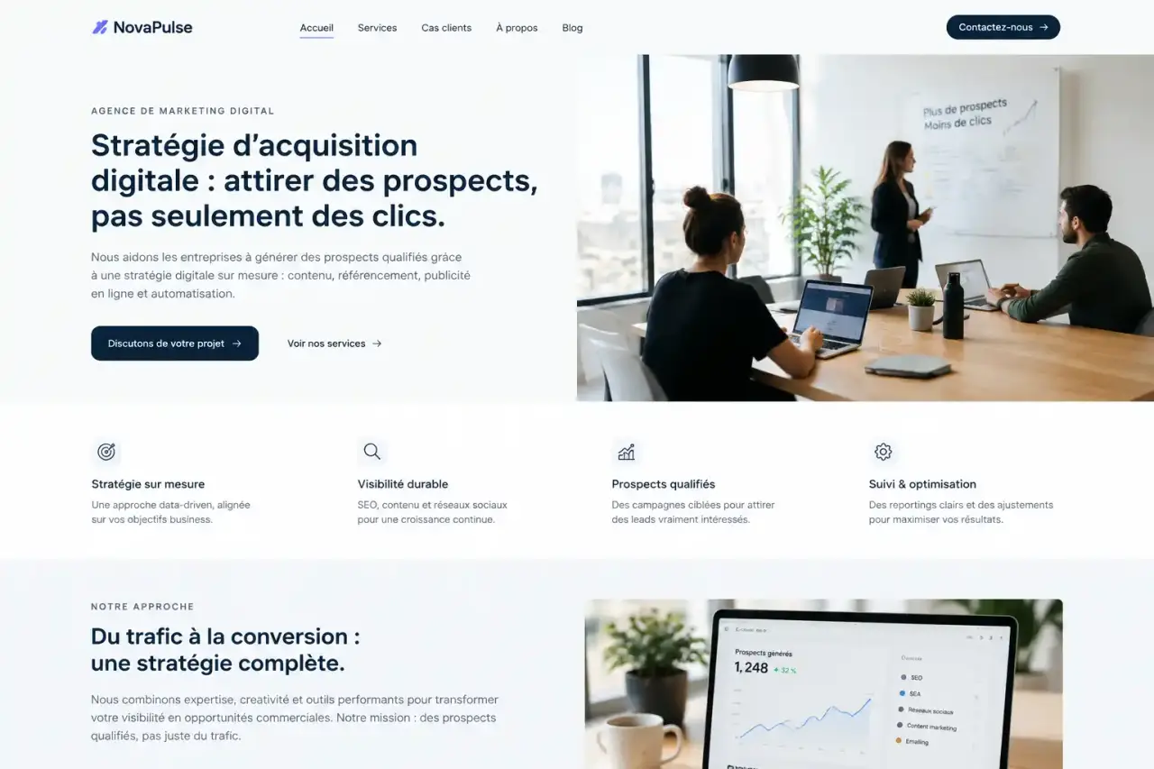Stratégie d’acquisition digitale : attirer des prospects, pas seulement des clics